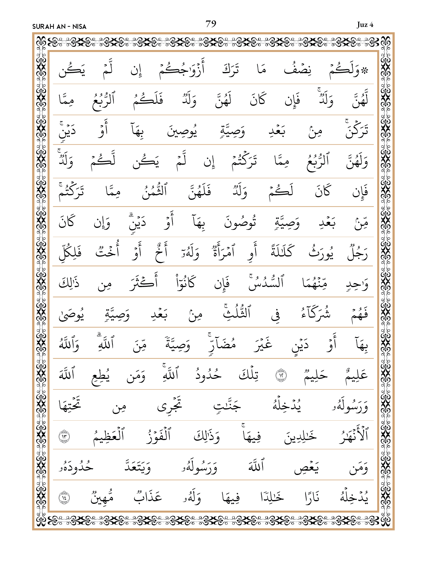 Quran Page 79